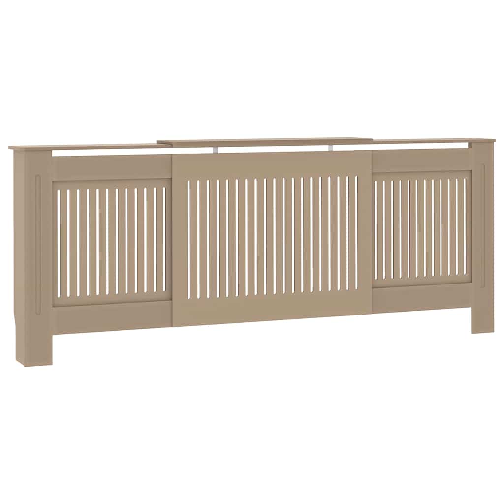 Heizkörperabdeckung 2 stk. Sonoma-Eiche 205 x 20,5 x 81,5 cm