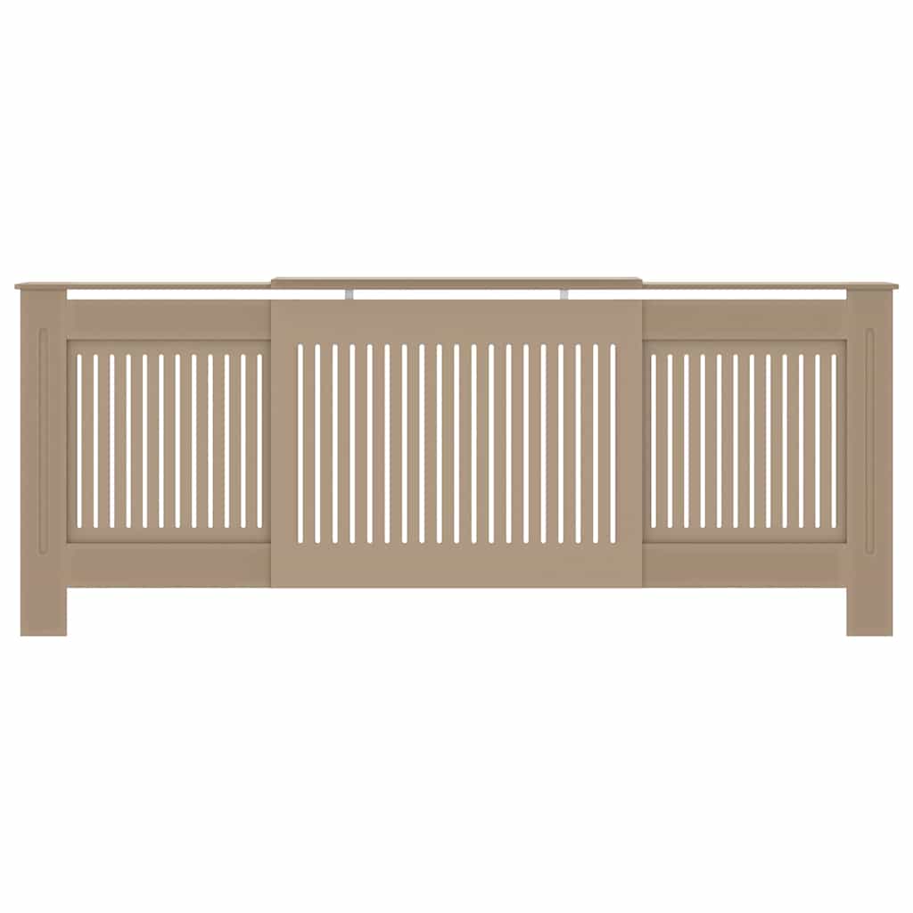 Heizkörperabdeckung 2 stk. Sonoma-Eiche 205 x 20,5 x 81,5 cm