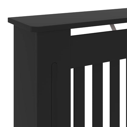 Heizkörperabdeckung Schwarz 78 x 19 x 81,5 cm Holzwerkstoff