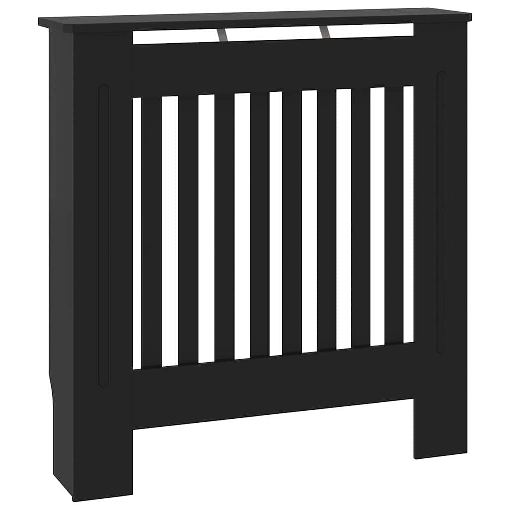 Heizkörperabdeckung Schwarz 78 x 19 x 81,5 cm Holzwerkstoff