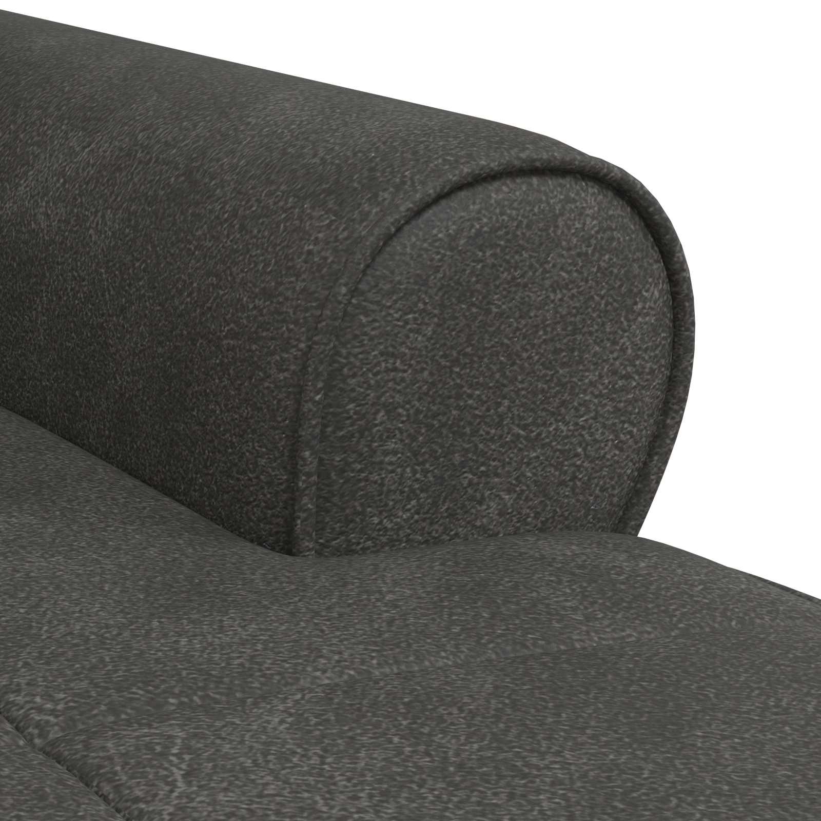 Lounge-Liege Schwarz Kunstleder 91 x 157 x 91 cm
