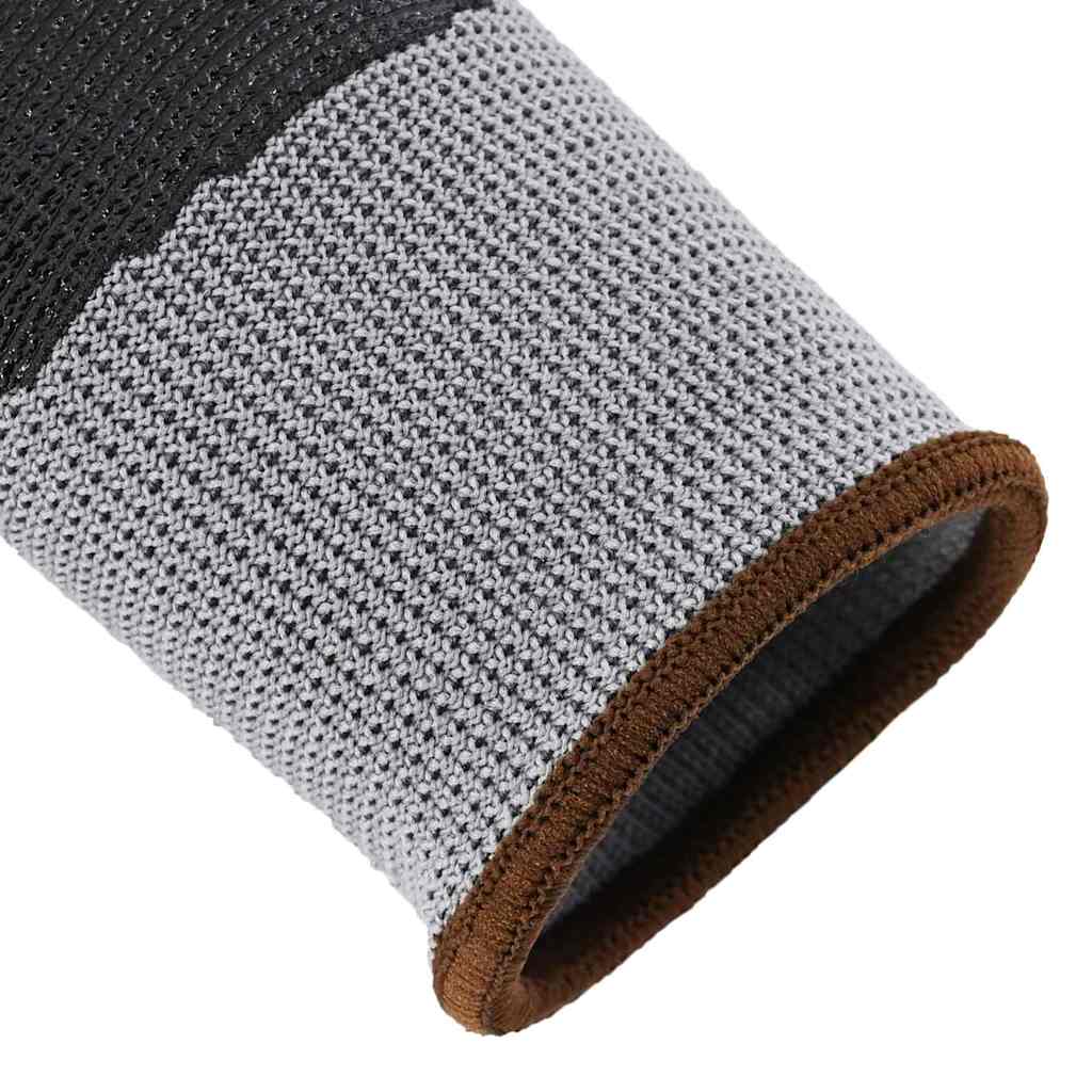 Arbeitshandschuhe 12 Stk. Grau und Schwarz 8 / m Polyester