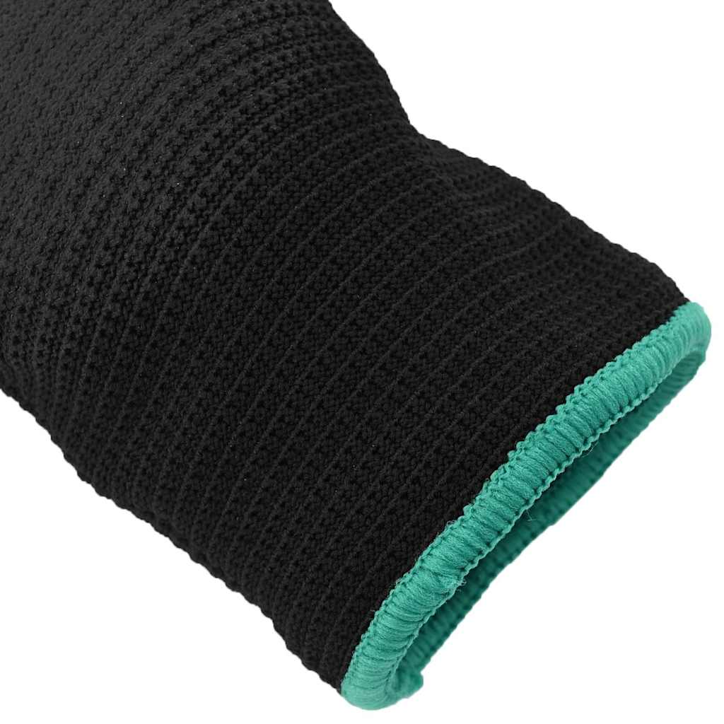 Arbeitshandschuhe 12 Stk. Schwarz 11 / XXL Polyester