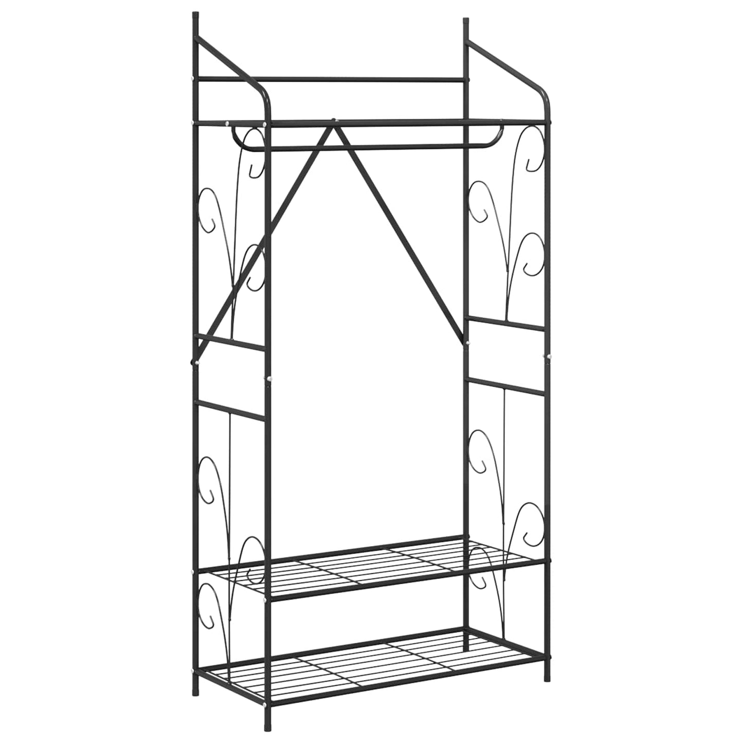 Offener Kleiderschrank Uni 78 x 36 x 158 cm