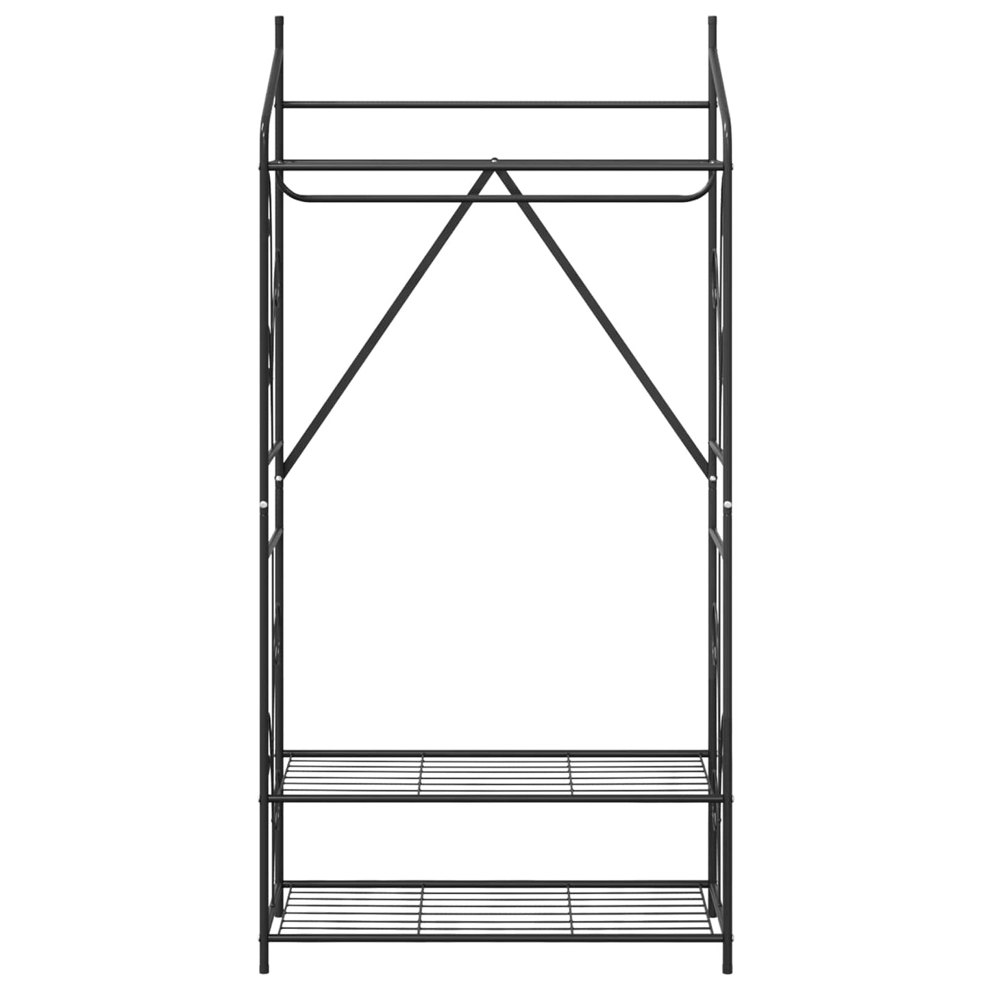 Offener Kleiderschrank Uni 78 x 36 x 158 cm