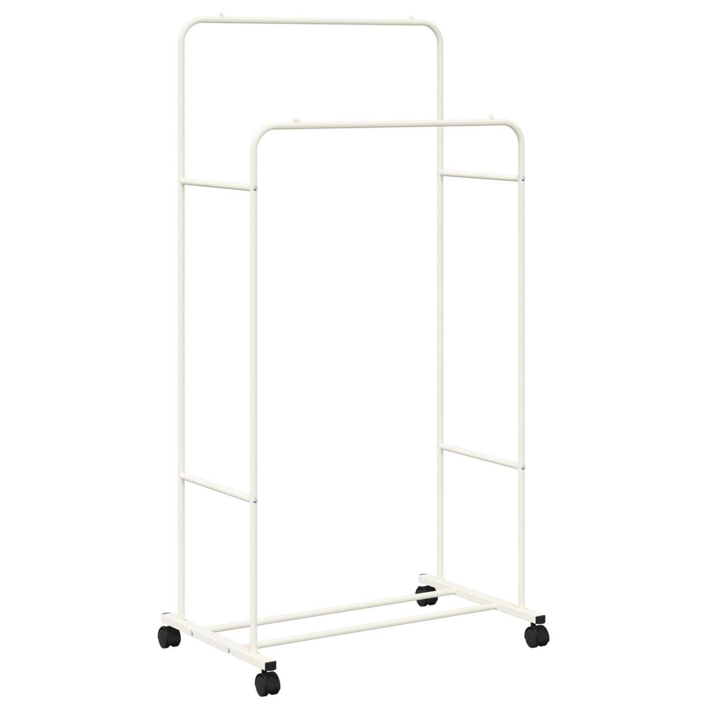 Kleiderständer Weiß 80 x 53 x 156 cm