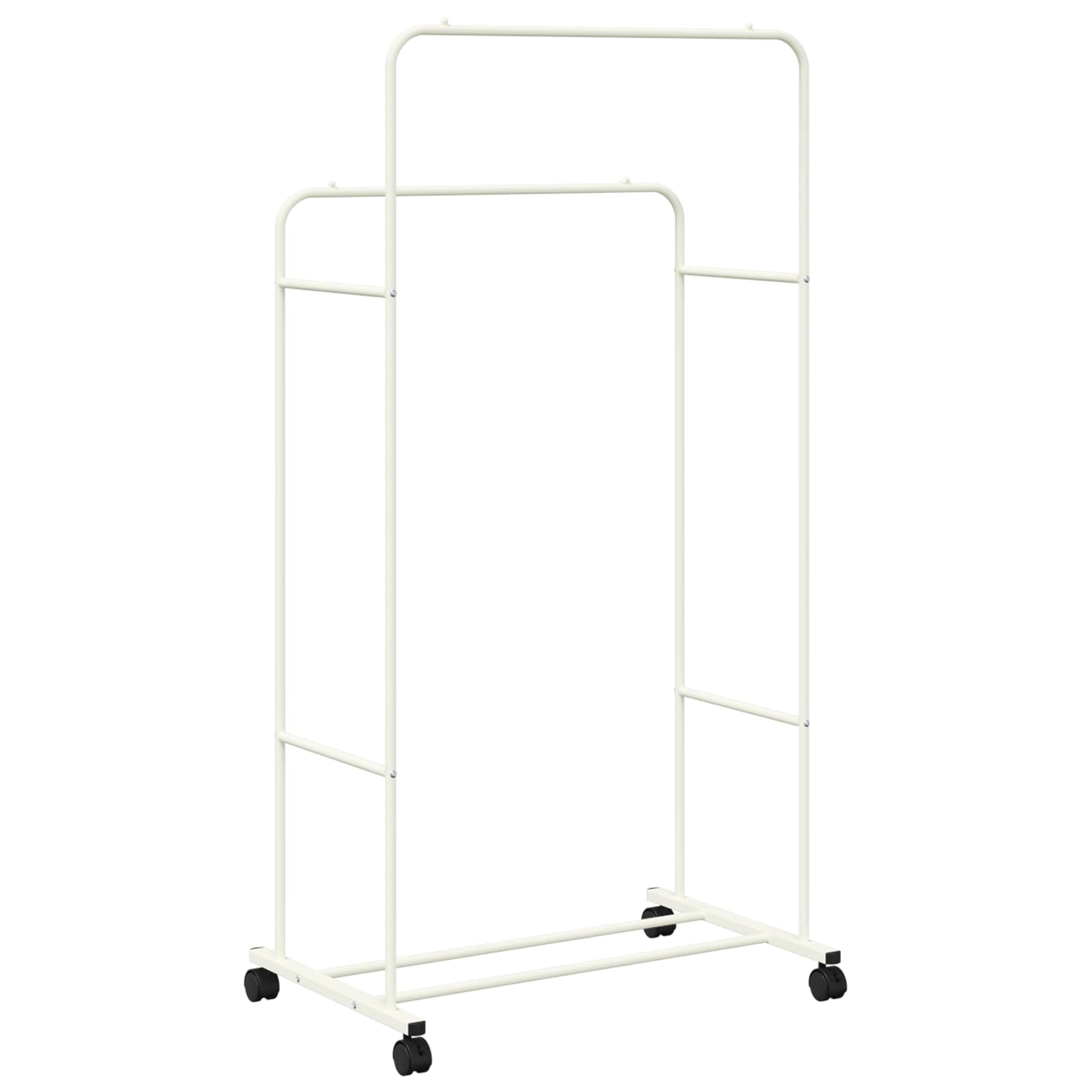 Kleiderständer Weiß 80 x 53 x 156 cm