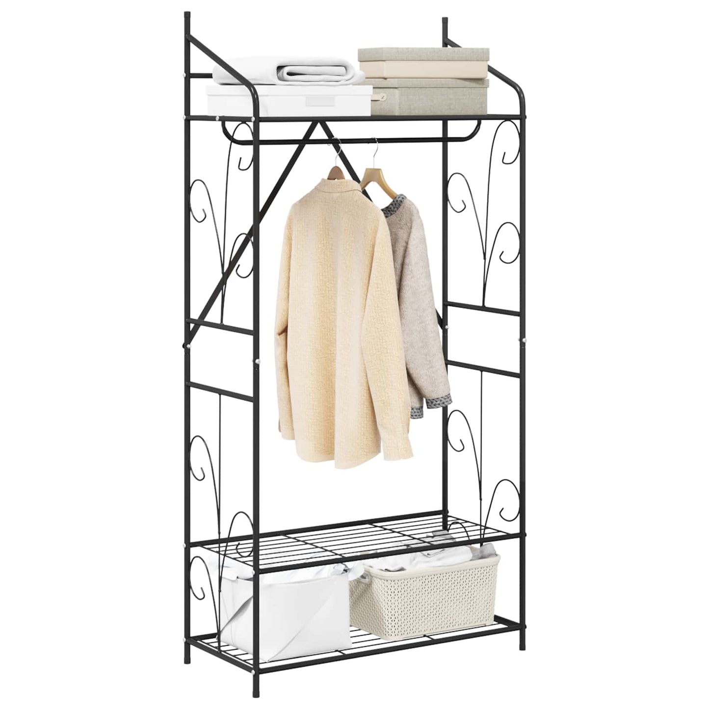 Offener Kleiderschrank 2 stk. 78 x 36 x 158 cm