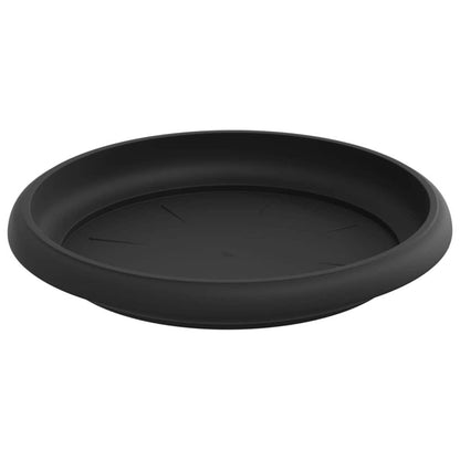 Blumentöpfe 6 stk. Schwarz Kunststoff