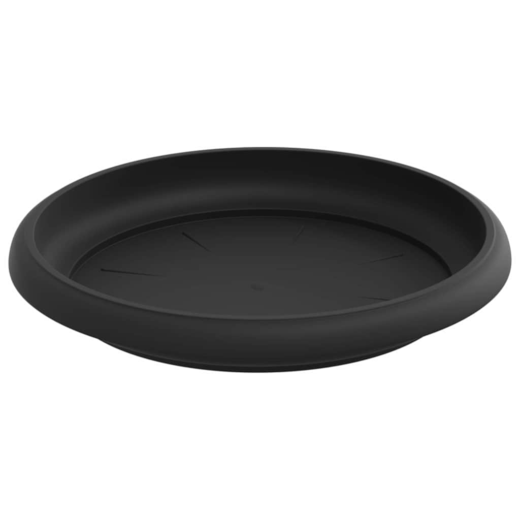 Blumentöpfe 24 stk. Schwarz Kunststoff