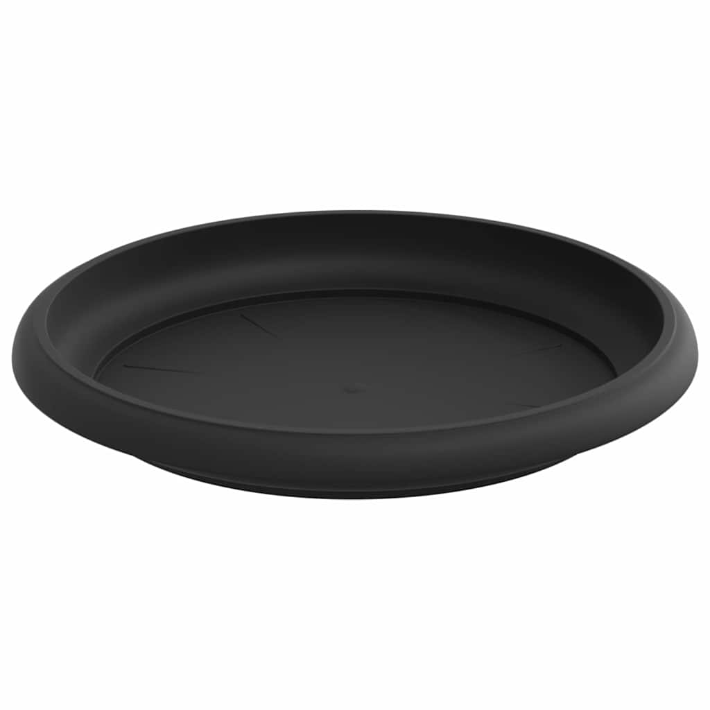 Blumentöpfe 24 stk. Schwarz Kunststoff