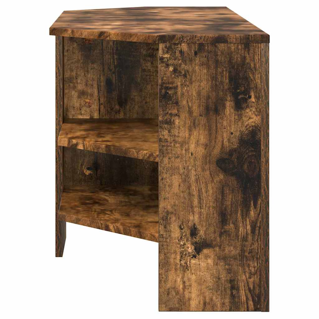 EckTVSchrank 102 x 41 x 50 cm Räuchereiche