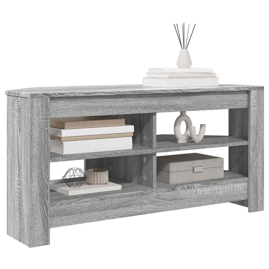 EckTVSchrank 102 x 41 x 50 cm Sonoma-Grau Holzwerkstoff