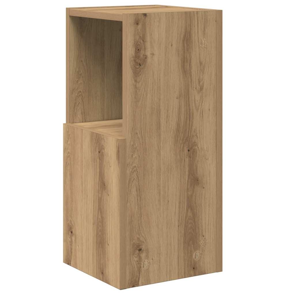 Eckschrank 25,5x25x55cm Holzwerkstoff Artisan-Eiche