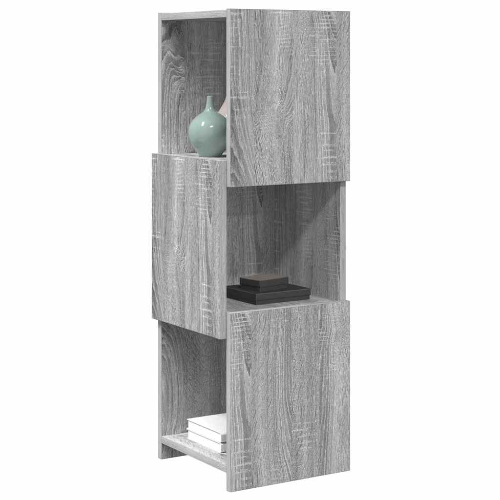 Eckschrank 30,5x30x95cm Holzwerkstoff Sonoma-Grau