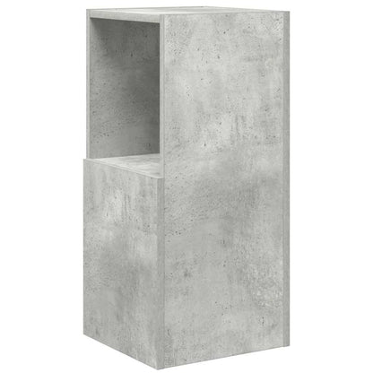 Eckschrank 30,5x30x65cm Holzwerkstoff Betongrau
