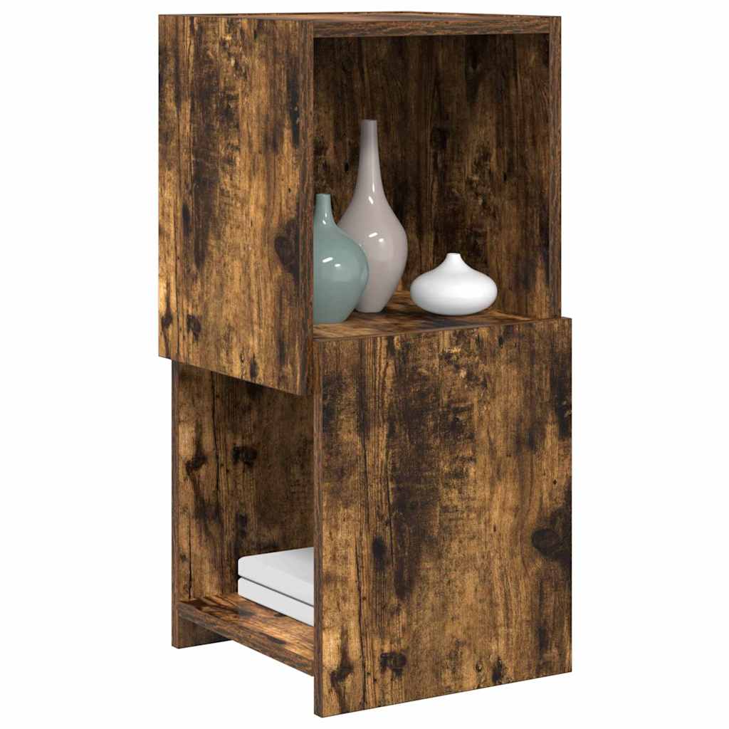 Eckschrank 30,5x30x65cm Holzwerkstoff Räuchereiche