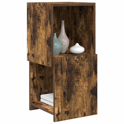 Eckschrank 30,5x30x65cm Holzwerkstoff Räuchereiche