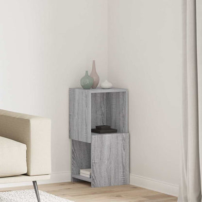 Eckschrank 30,5x30x65cm Holzwerkstoff Sonoma-Grau