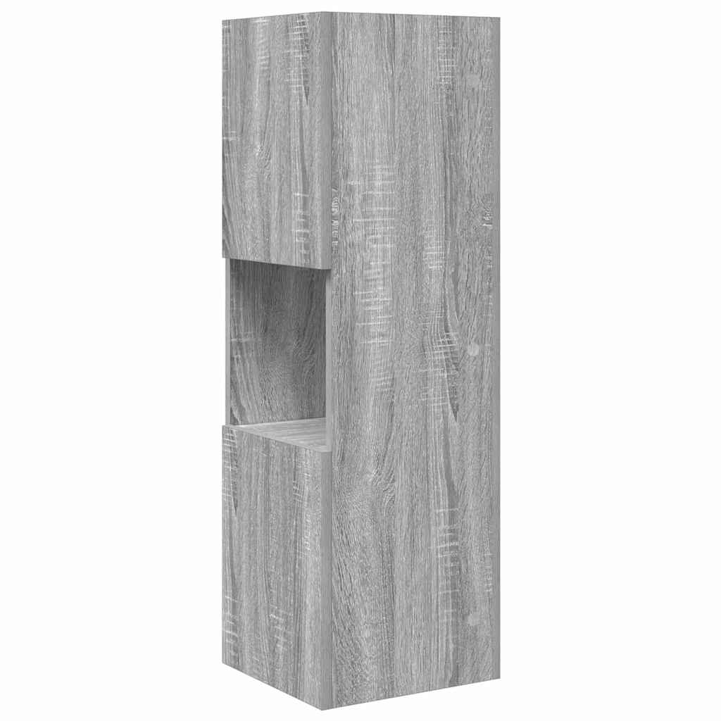 Eckschrank 30,5x30x65cm Holzwerkstoff Sonoma-Grau
