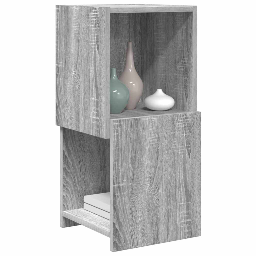 Eckschrank 30,5x30x65cm Holzwerkstoff Sonoma-Grau