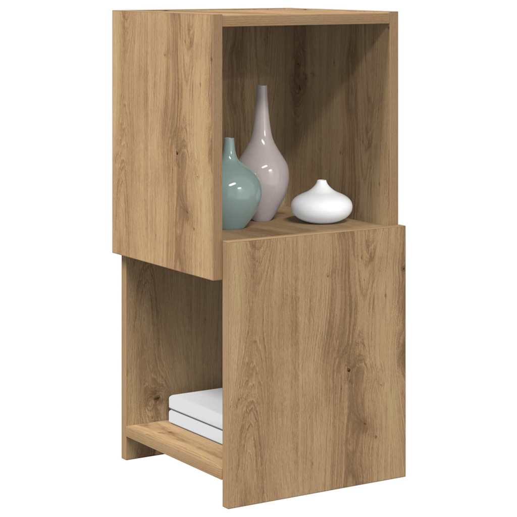 Eckschrank 30,5x30x65cm Holzwerkstoff Artisan-Eiche