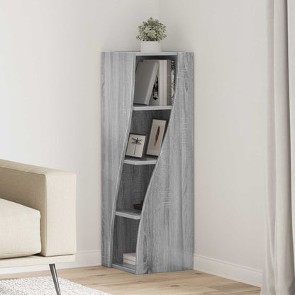 Eckschrank 32x32x102cm Holzwerkstoff Sonoma-Grau
