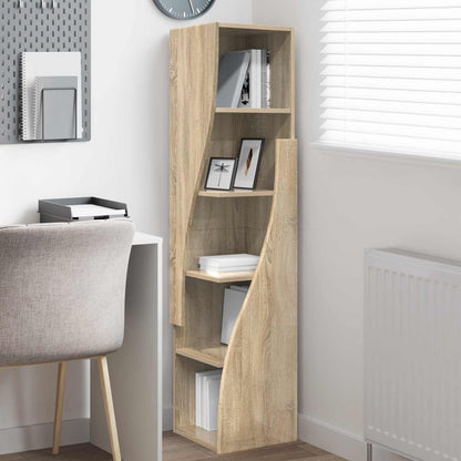 Eckschrank 32x32x140cm Holzwerkstoff Sonoma-Eiche