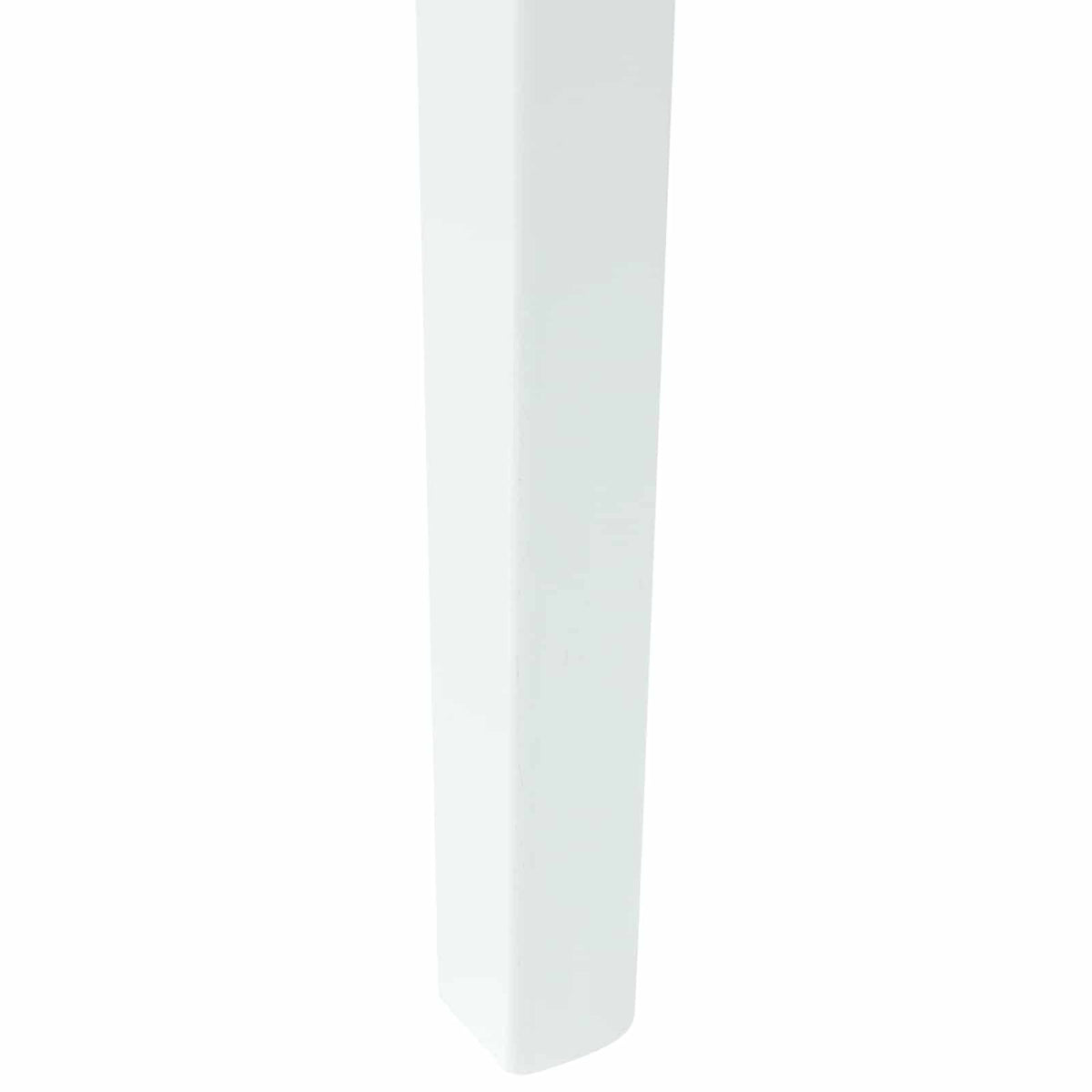 Esszimmerstühle 2 stk. Massives Gummiholz Weiß 54 x 57 x 73 cm