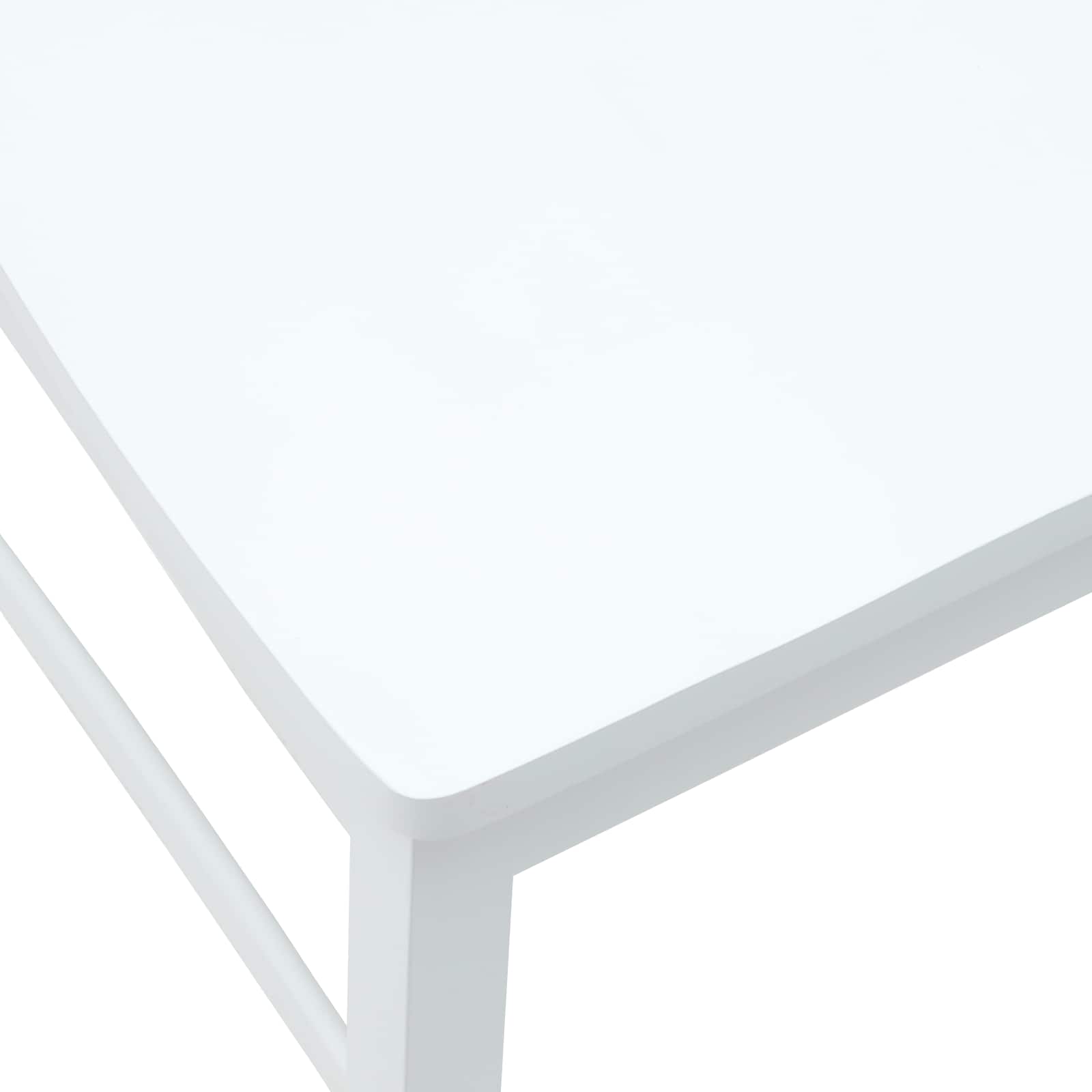 Esszimmerstühle 2 Stk. Massives Gummiholz Weiß 43 x 54 x 89 cm