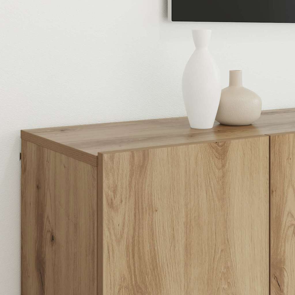 TV-Einheiten 6 stk. Artisan-Eiche Holzwerkstoff