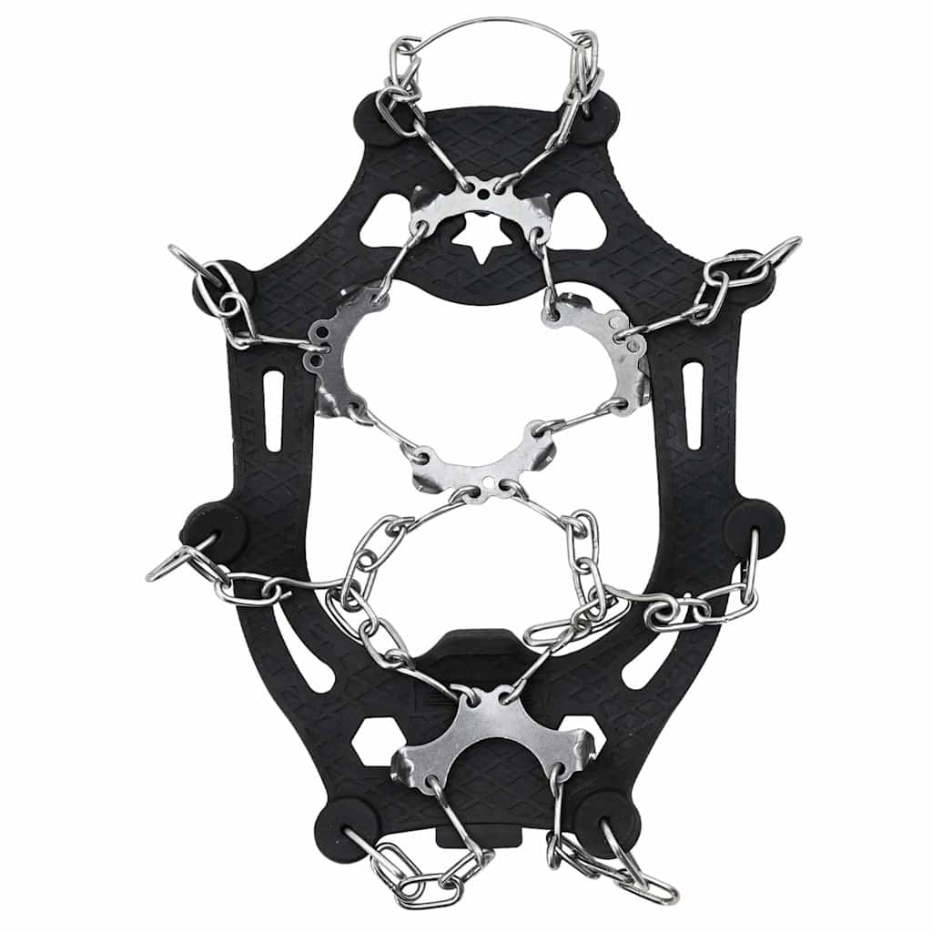 Eiskrallen für Schuhe Schwarz XL Edelstahl