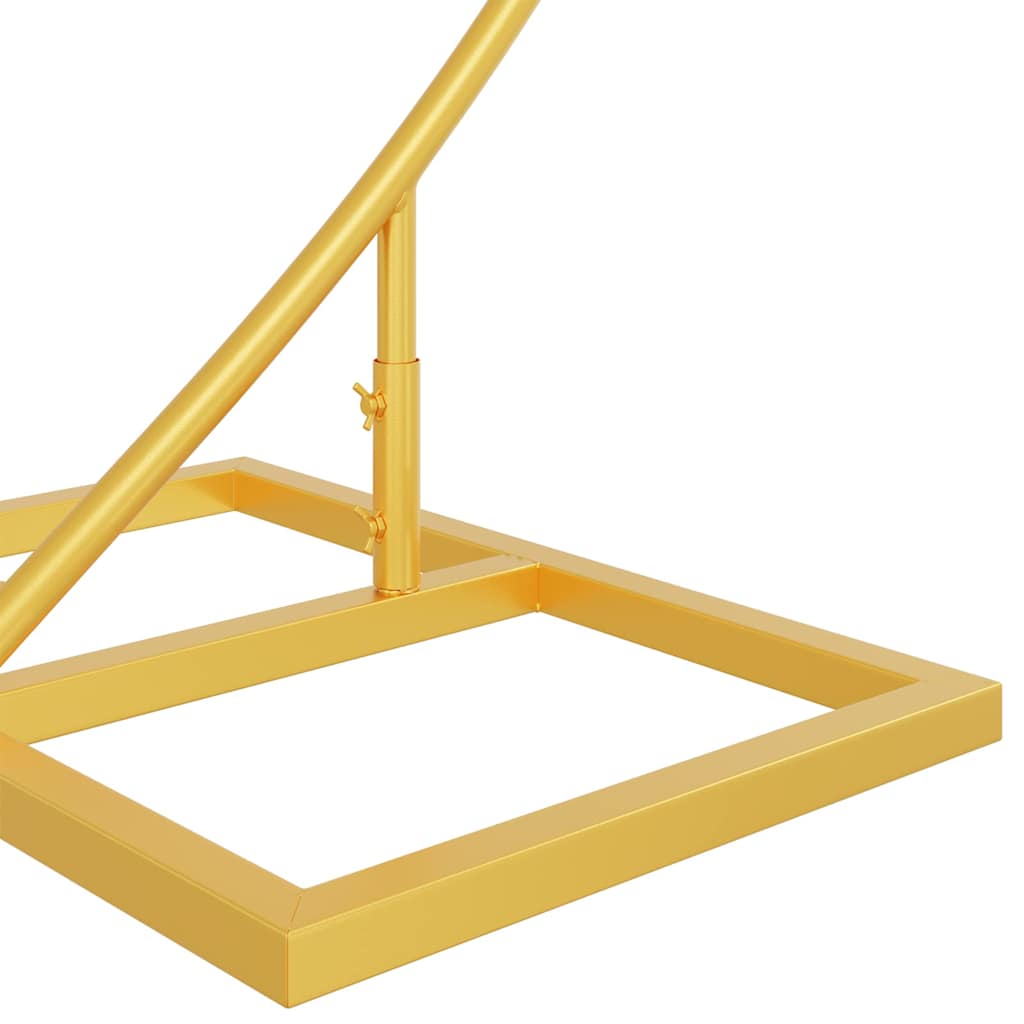 Einzelner Hochzeitsbogen Gold 220 x 45 x 200 cm Stahl