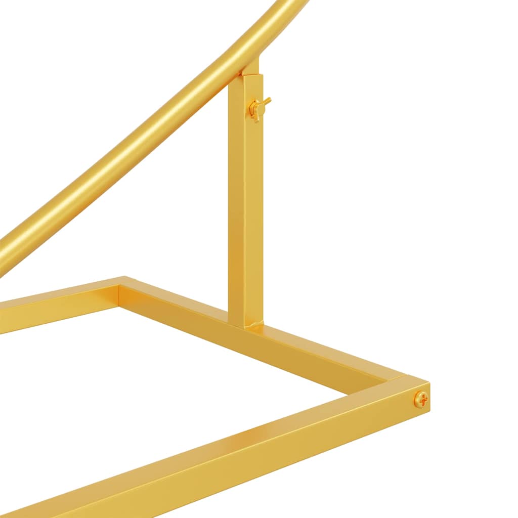 Hochzeitsbogen Gold 195 x 35 x 211 cm Stahl