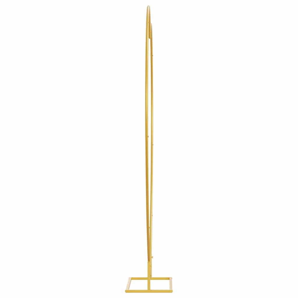 Hochzeitsbogen Gold 195 x 35 x 211 cm Stahl