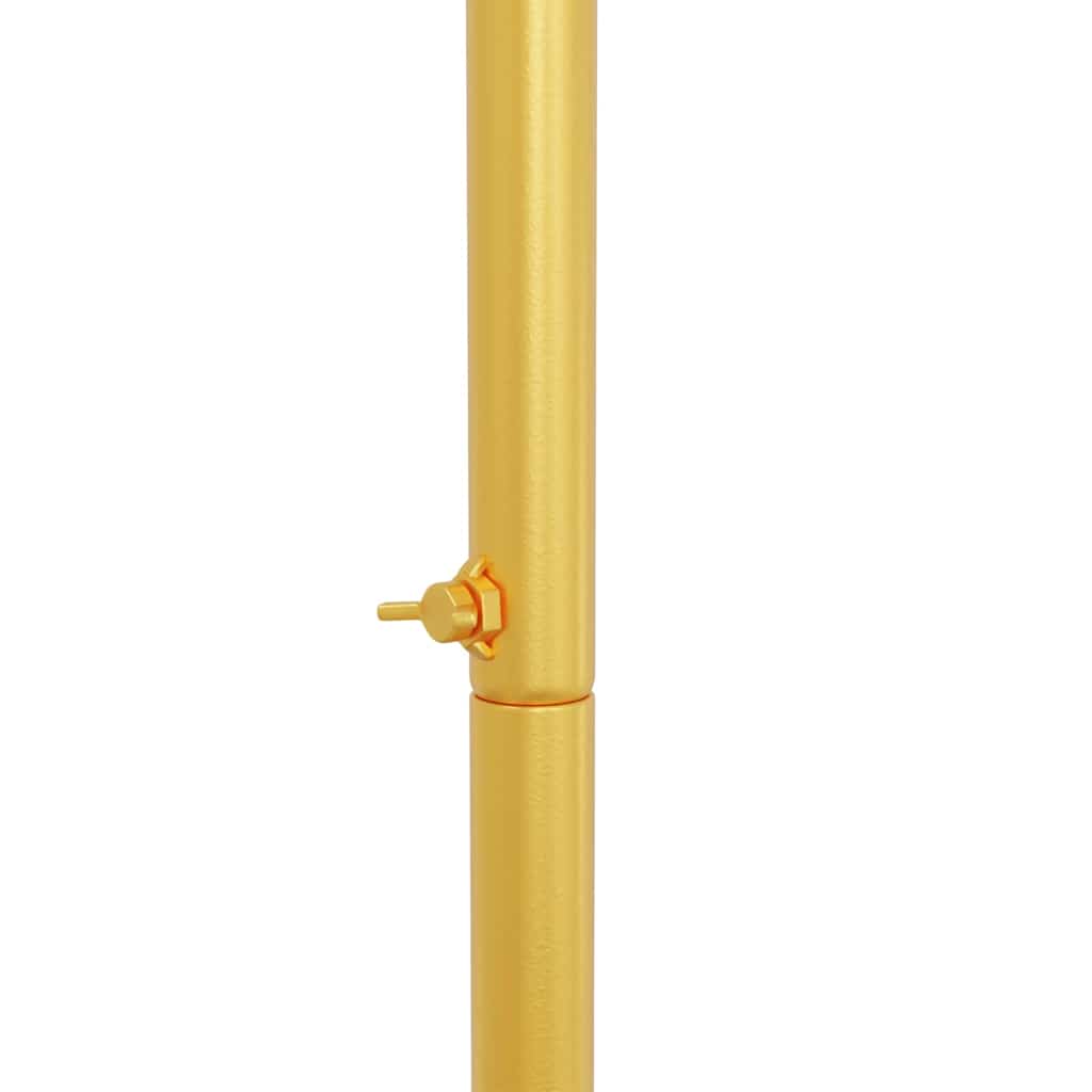 Hochzeitsbogen 3 Stk. Gold 120 x 40 x 217 cm Stahl