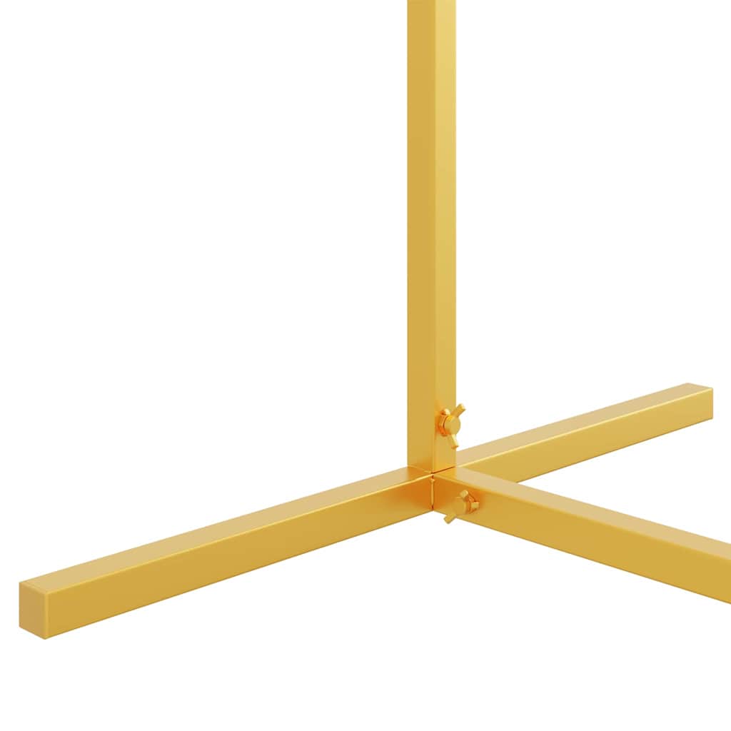 Hochzeitsbogen Gold 150 x 49,5 x 200 cm Stahl