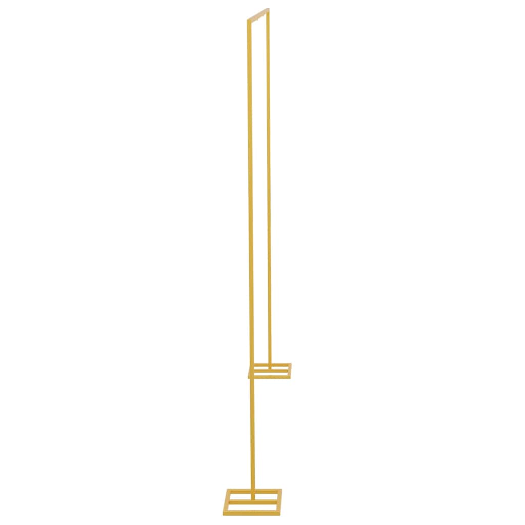 Hochzeitsbogen Gold 338 x 35 x 300 cm Stahl