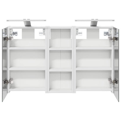 Badezimmerschrank-Set 3 stk. 80 x 10,5 x 50 cm Holzwerkstoff