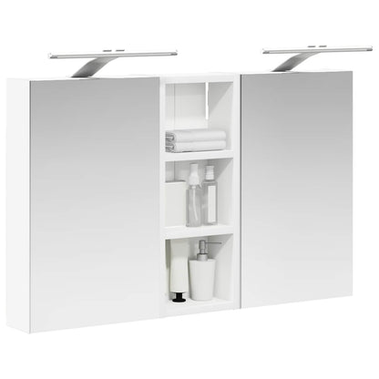 Badezimmerschrank-Set 3 stk. 80 x 10,5 x 50 cm Holzwerkstoff