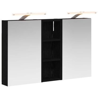 Badezimmerschrank-Set 3 stk. 80 x 10,5 x 50 cm Holzwerkstoff