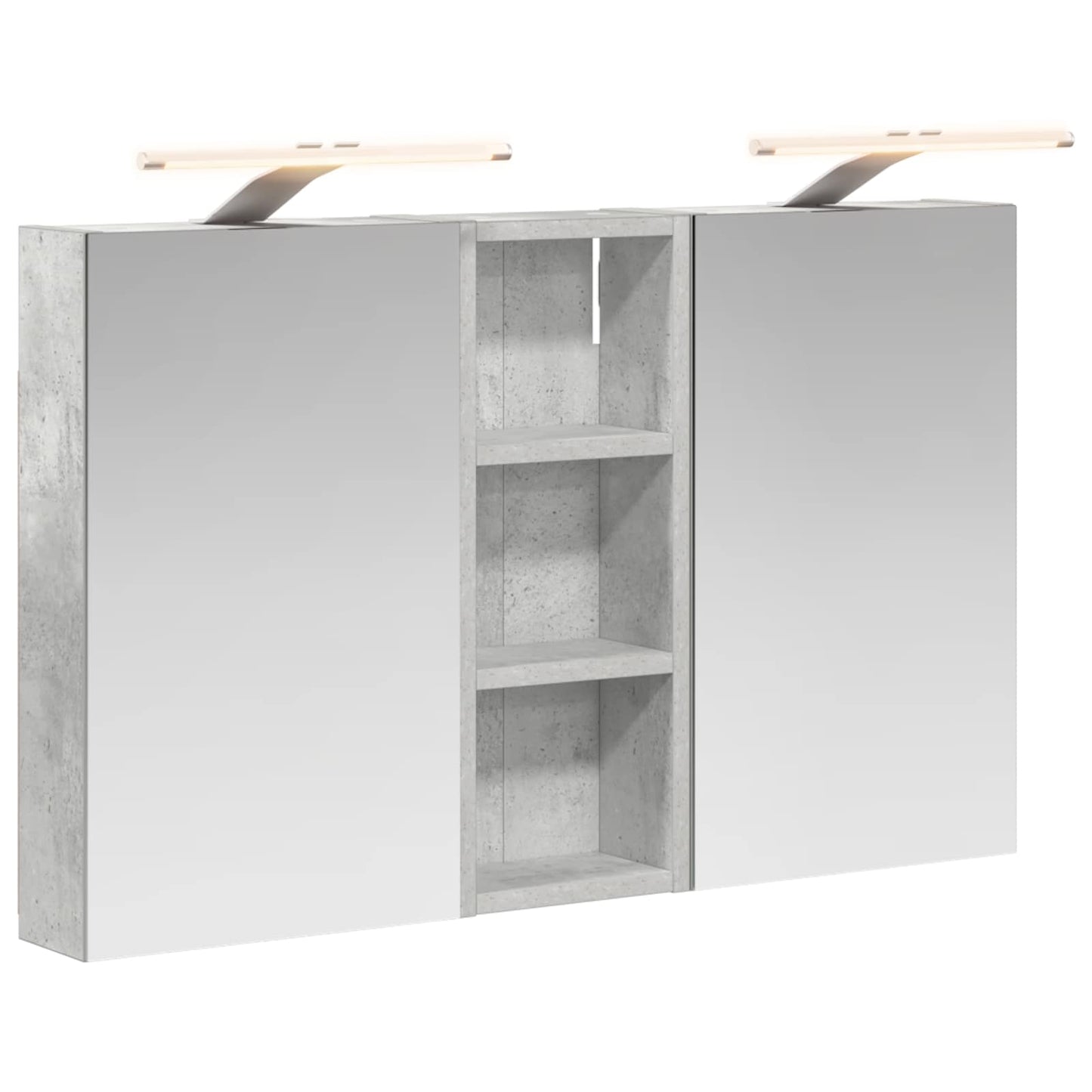 Badezimmerschrank-Set 3 stk. 80 x 10,5 x 50 cm Holzwerkstoff