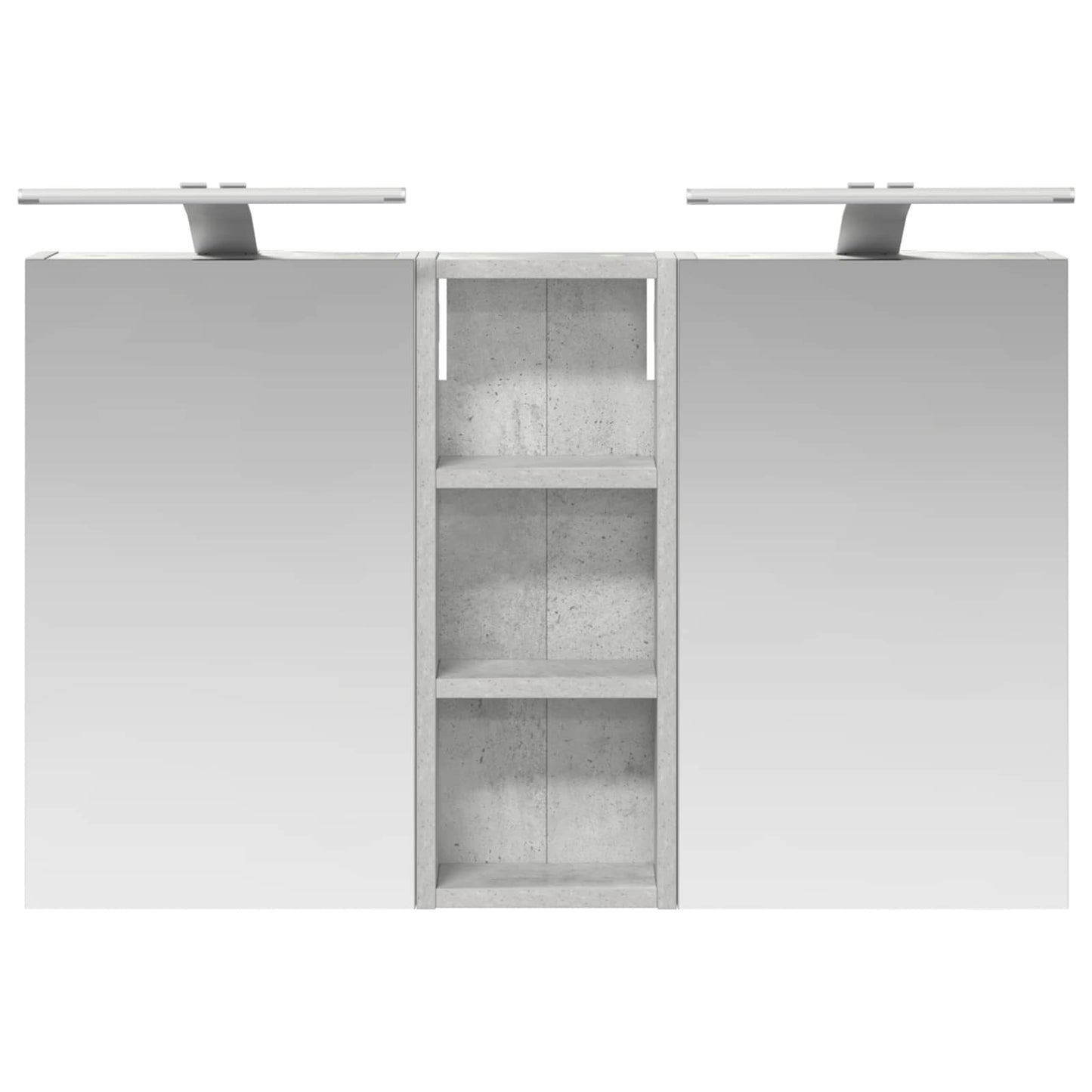 Badezimmerschrank-Set 3 stk. 80 x 10,5 x 50 cm Holzwerkstoff