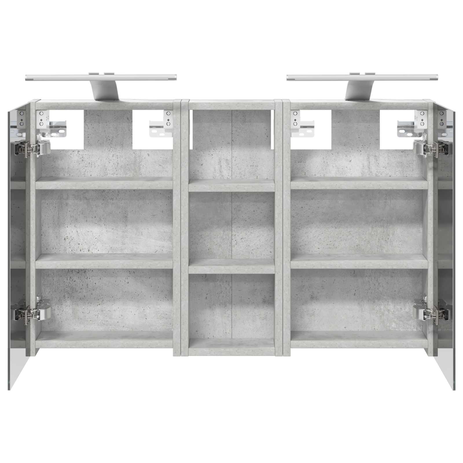 Badezimmerschrank-Set 3 stk. 80 x 10,5 x 50 cm Holzwerkstoff