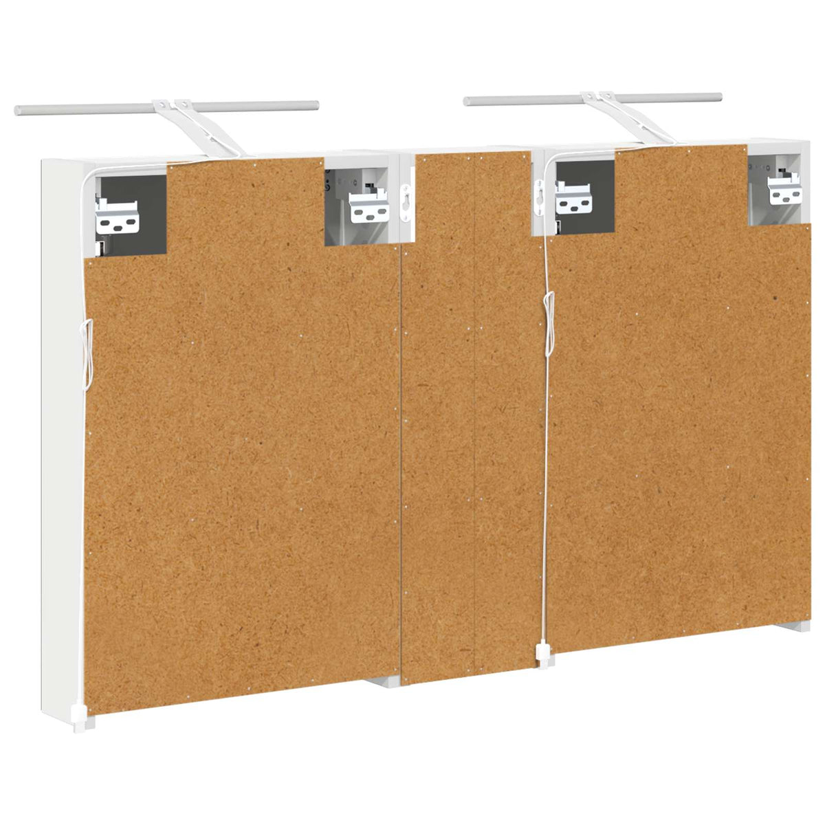 Badezimmerschrank-Set 3 stk. 100 x 10,5 x 60,5 cm Holzwerkstoff