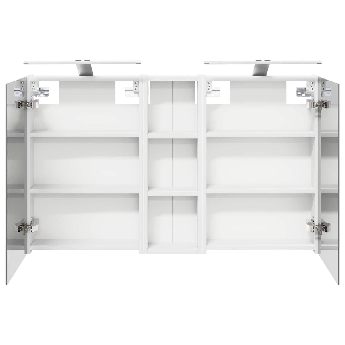 Badezimmerschrank-Set 3 stk. 100 x 10,5 x 60,5 cm Holzwerkstoff
