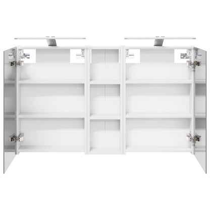Badezimmerschrank-Set 3 stk. 100 x 10,5 x 60,5 cm Holzwerkstoff