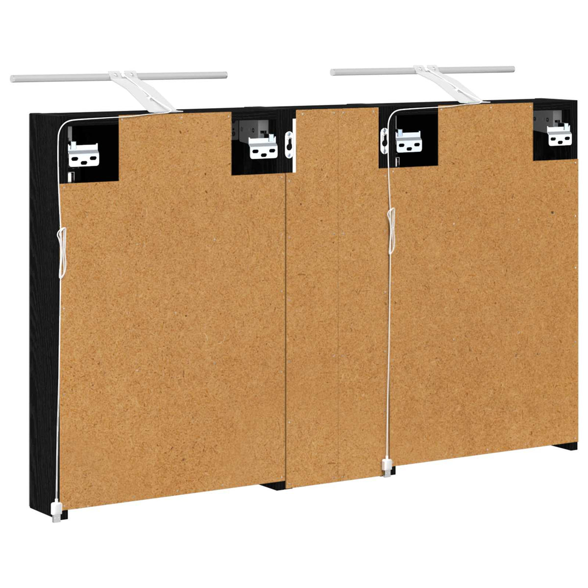 Badezimmerschrank-Set 3 stk. 100 x 10,5 x 60,5 cm Holzwerkstoff