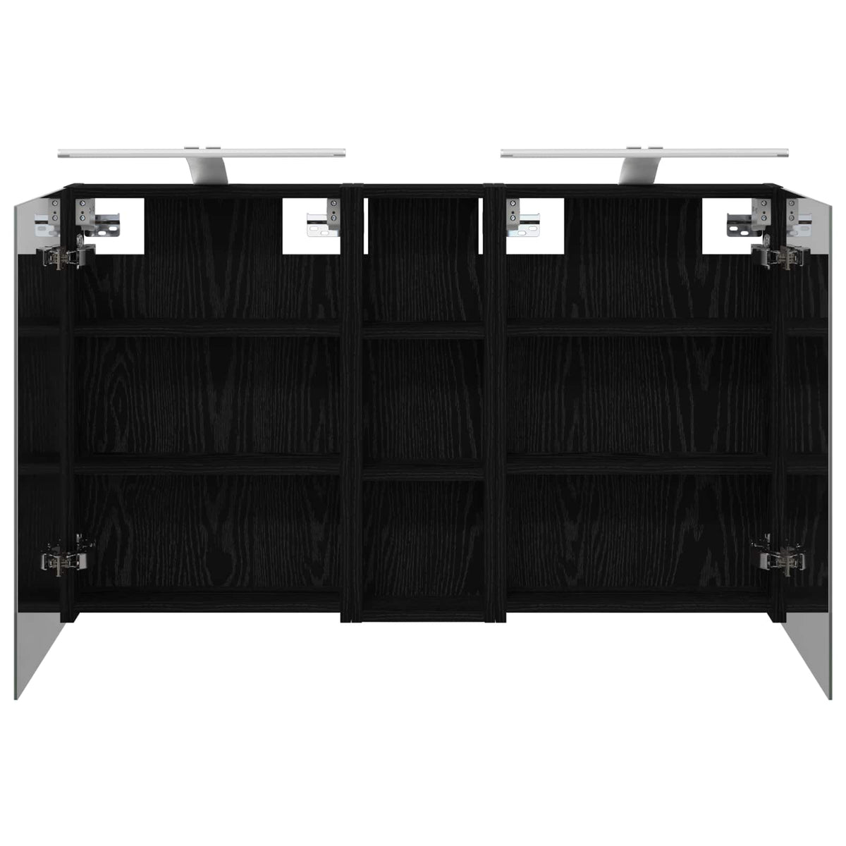 Badezimmerschrank-Set 3 stk. 100 x 10,5 x 60,5 cm Holzwerkstoff