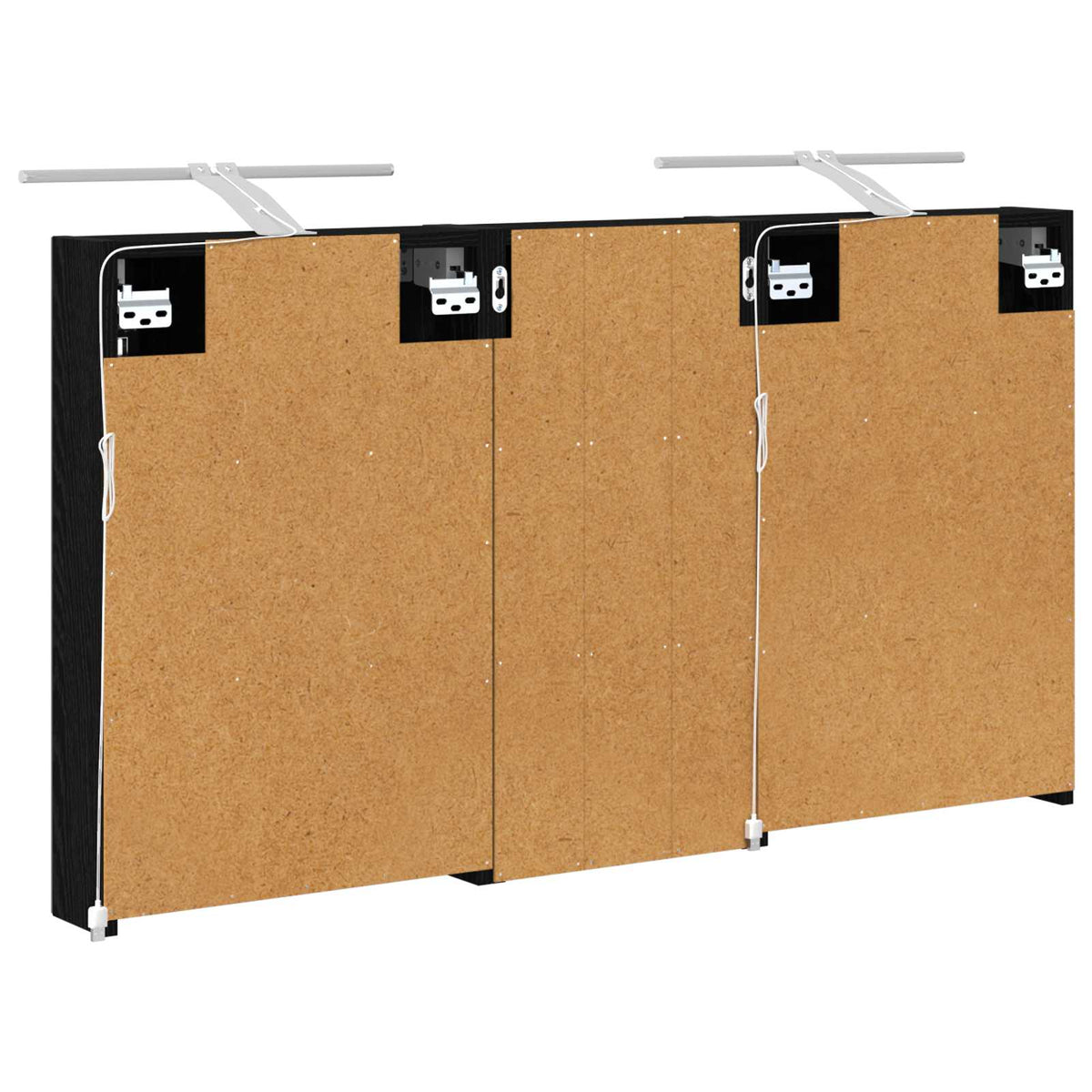 Badezimmerschrank-Set 3 stk. 110 x 10,5 x 60,5 cm Holzwerkstoff